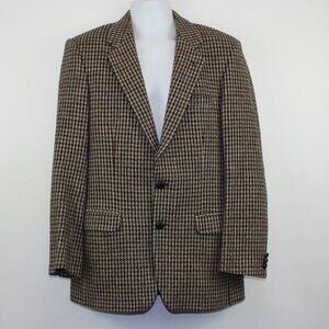 Harris Tweed Brown Blazer Suit Jacket (42 R)